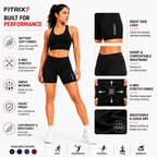 Women’s Gym Half Tights for Workout, Running & Training